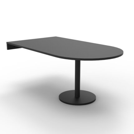 Arcus D-End Meeting Table - Image 12