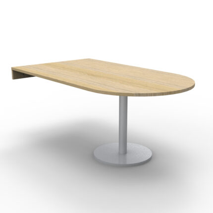Arcus D-End Meeting Table - Image 5