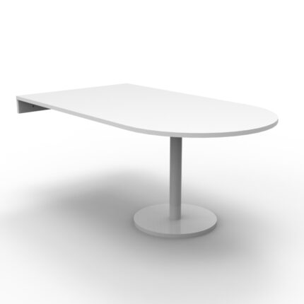 Arcus D-End Meeting Table - Image 10